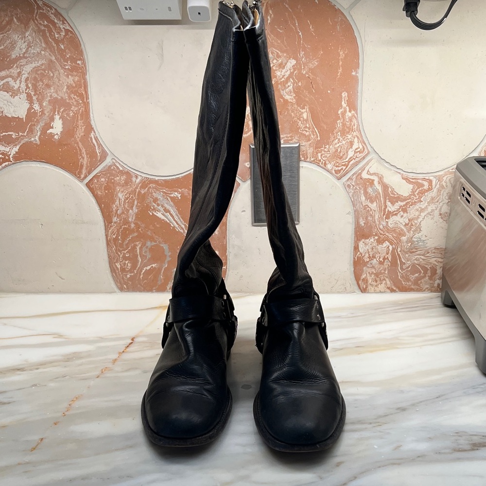 Black Frye Phillip tall women’s riding boot size 8.5 M